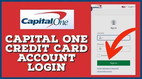 capital one credit card sign in